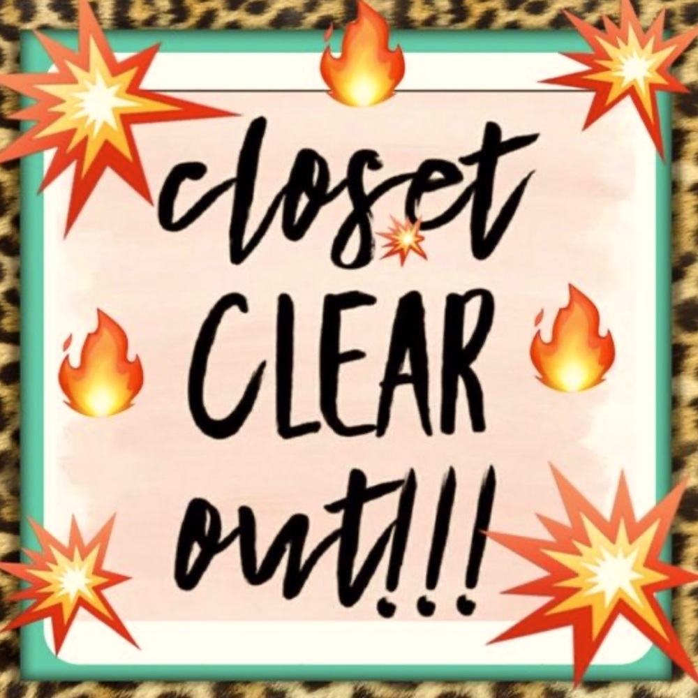 Closet clean out!
